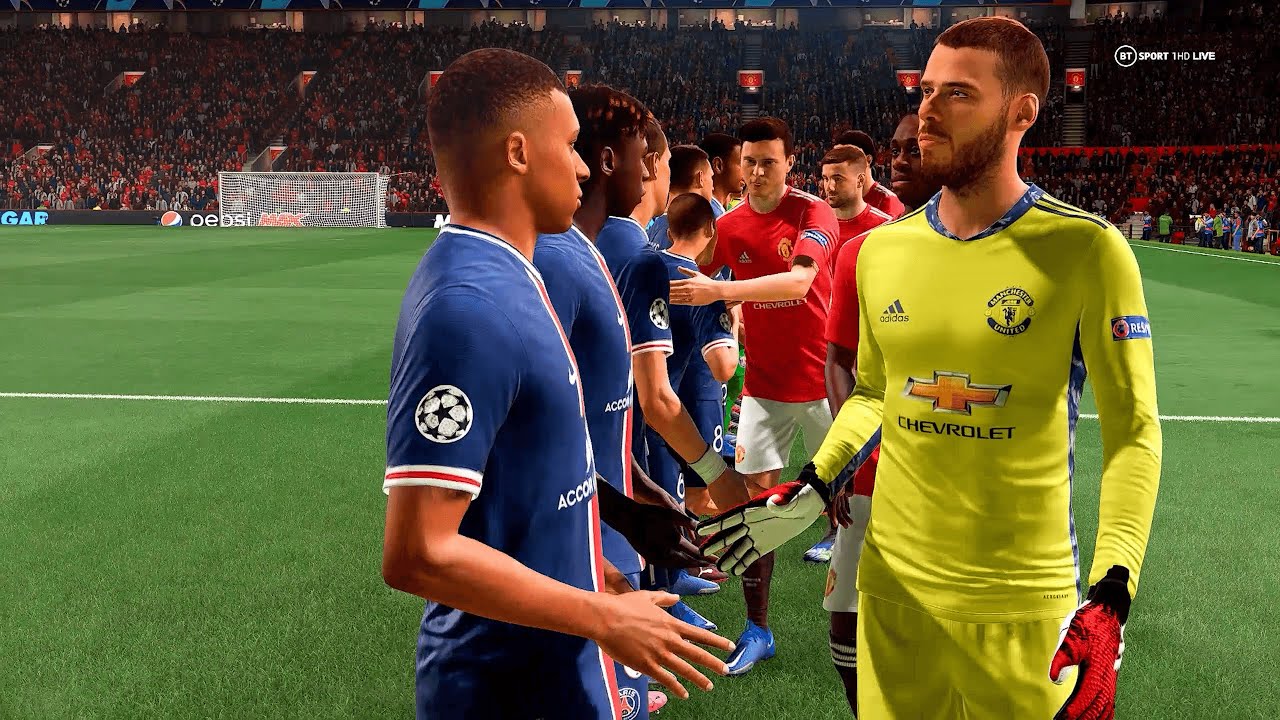 FIFA 21 Next Gen | Manchester United vs. Paris Saint-Germain - Old Trafford (1440p 60fps)