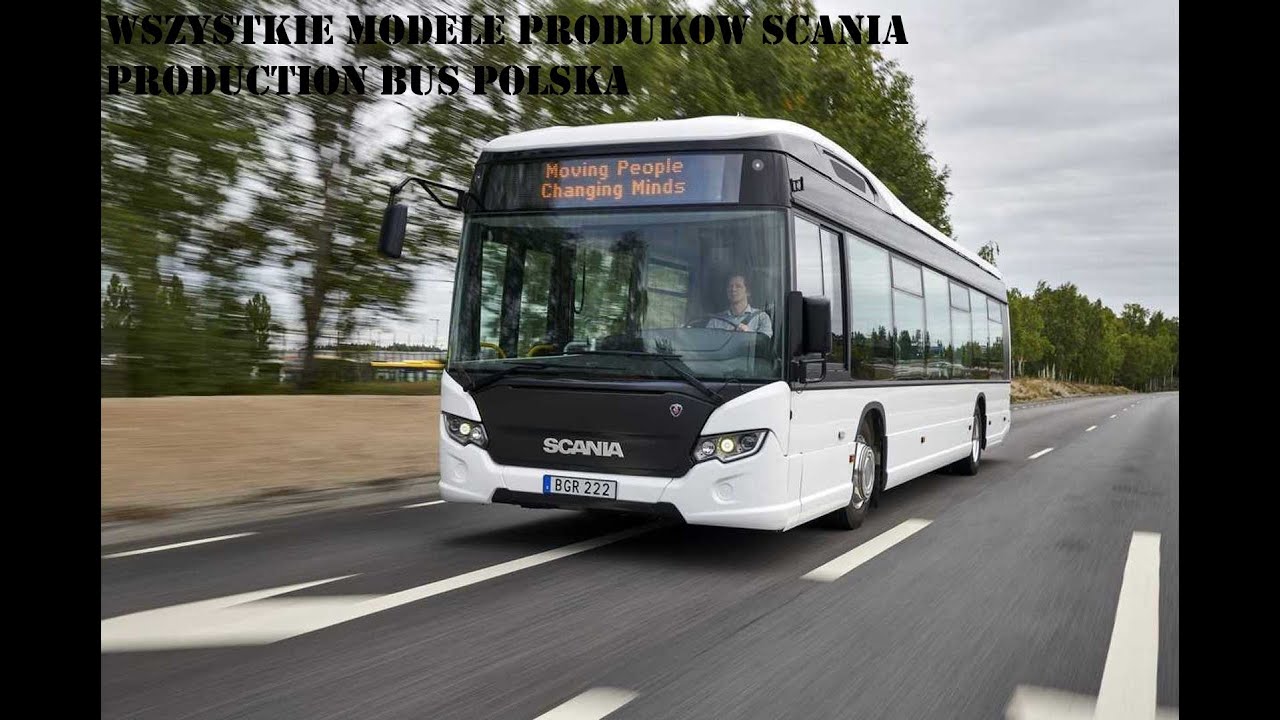 Wszystkie modele produkowane w Scania Production BUS Słupsk Polska
