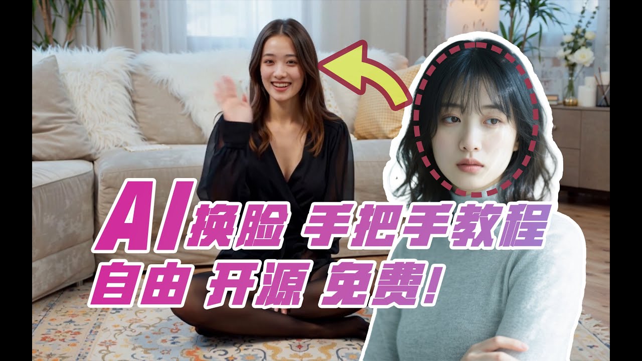 AI换脸~Facefusion本地部署 手把手教程！