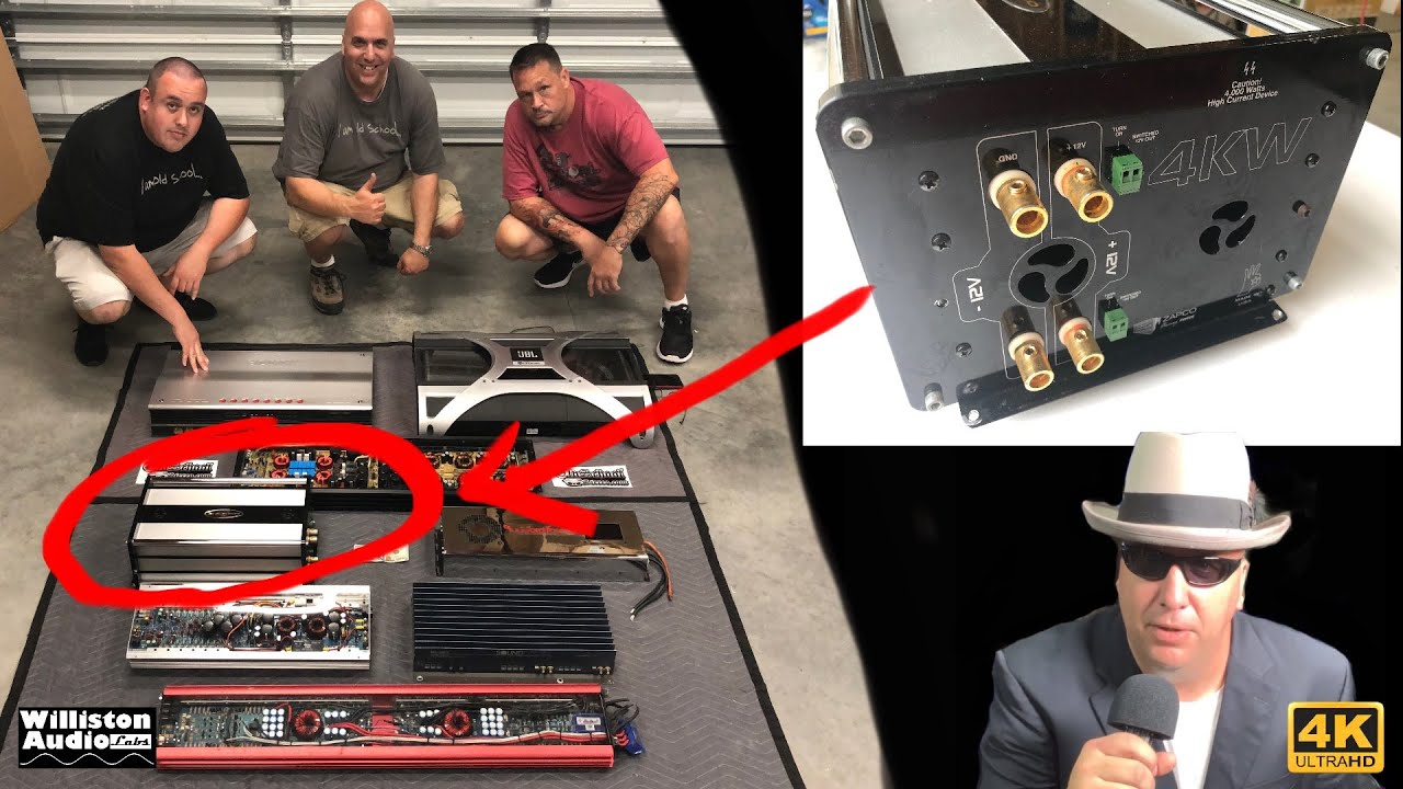 $6000 Amp from 2002 - ZAPCO C2K 4KW Overview and Amp Dyno Test [4K]