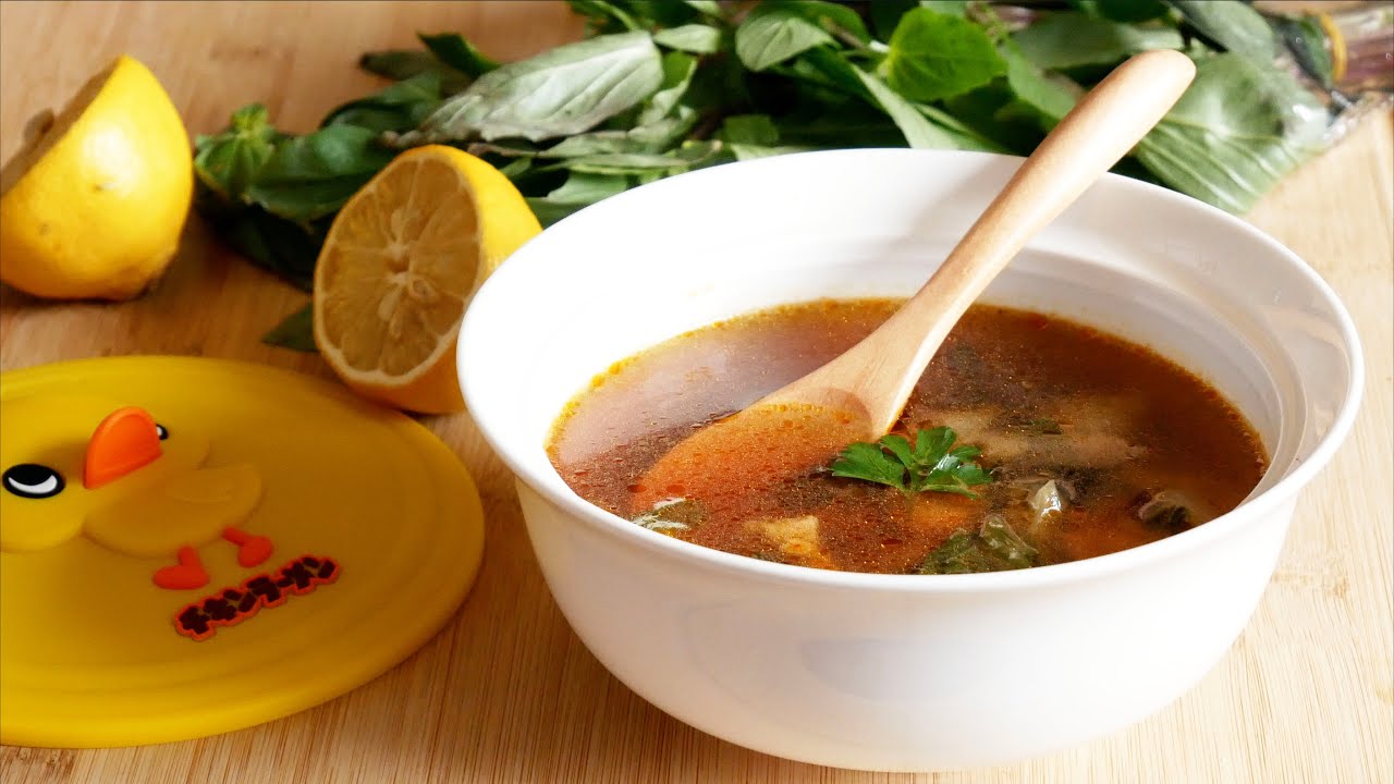 Soupe thaï au poulet facile 🍜🥢