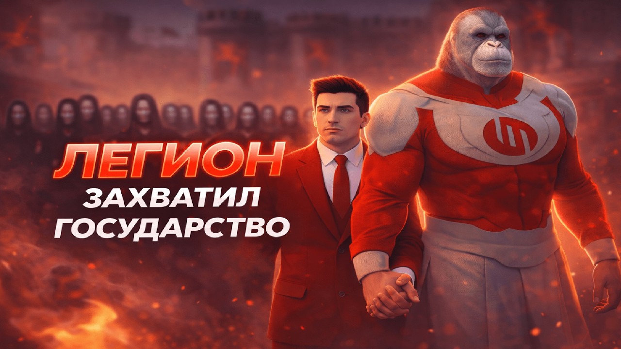 ЛЕГИОН ЗАХВАТИЛ ГОСУДАРСТВО + РОЗЫГРЫШ | GMOD | INDIANARP | DARKRP