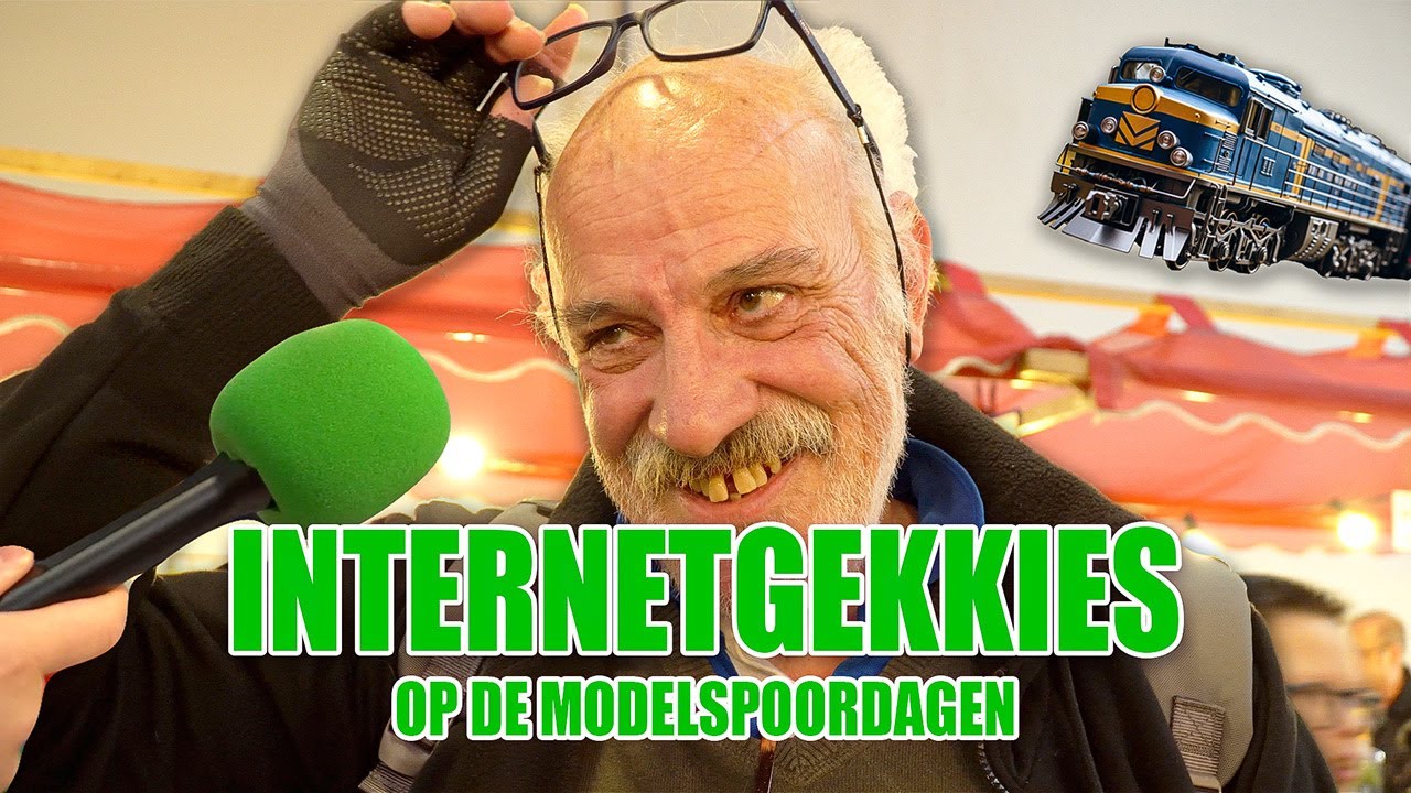 GEK OP TREINEN! #InternetGekkies Op De Modelspoordagen