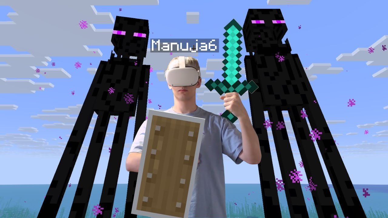 NO tiene SENTIDO lo que SUFRÍ el MINECRAFT en REALIDAD VIRTUAL.