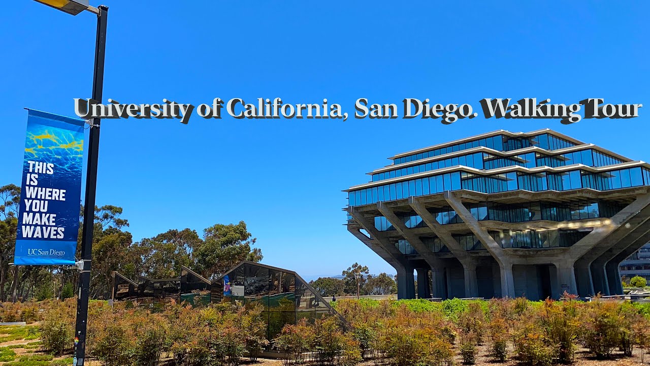 University of California, San Diego. Walking Tour
