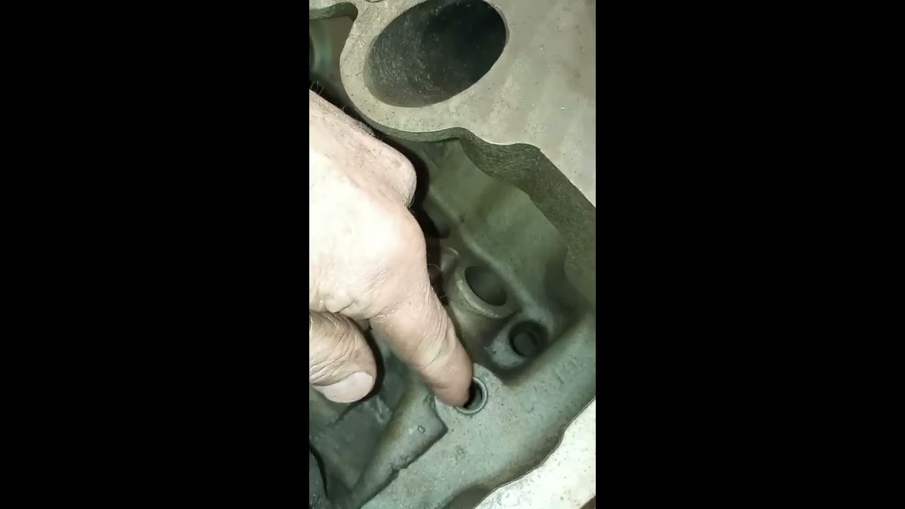 Flathead Ford oil filter by pass modification