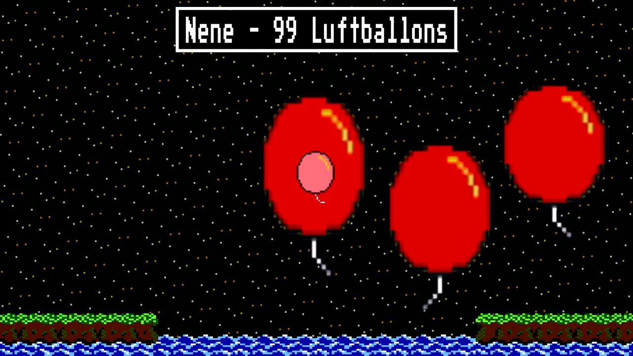 Nene - 99 Red Balloons [99 LuftBallons] (8 Bit Raxlen Slice Chiptune Remix)