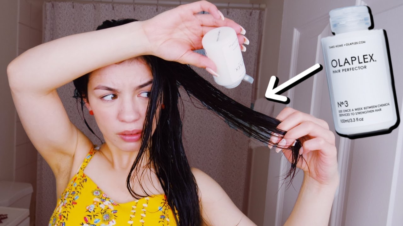 Trying To Repair My Damaged Hair With Olaplex No. 3