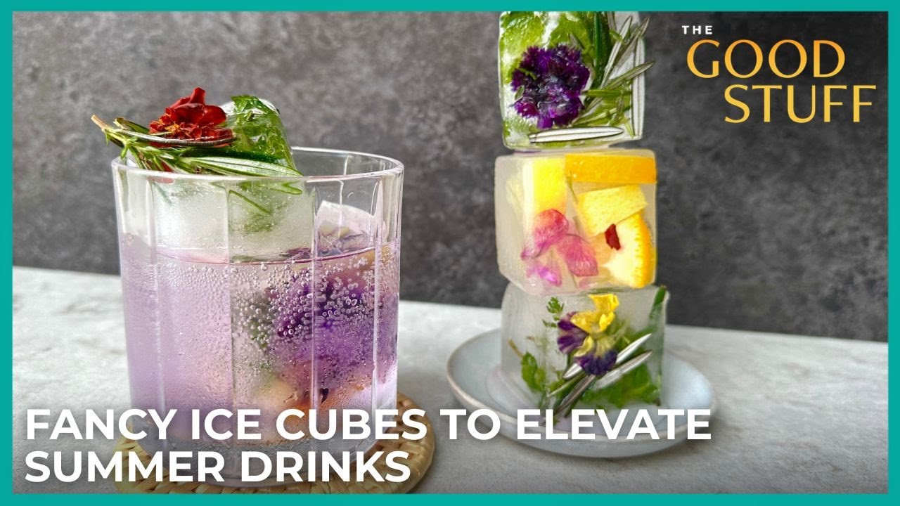 Fancy Ice Cubes to Elevate Your Cocktails | The Good Stuff with Mary Berg