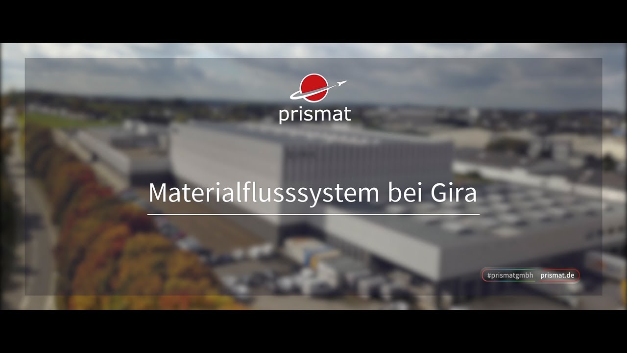 Materialflusssystem bei Gira