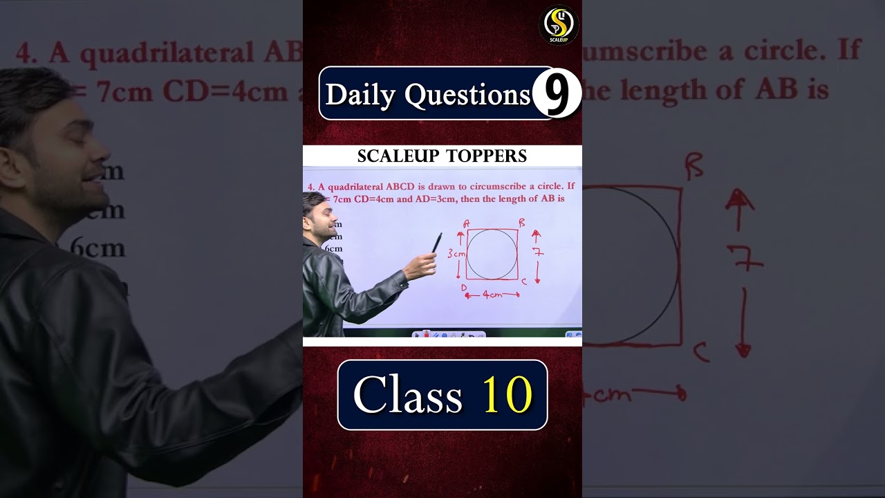 Class 10 Maths Revision | Class 10th Maths Daily Question - 9 #class10maths #mathsshorts #shorts