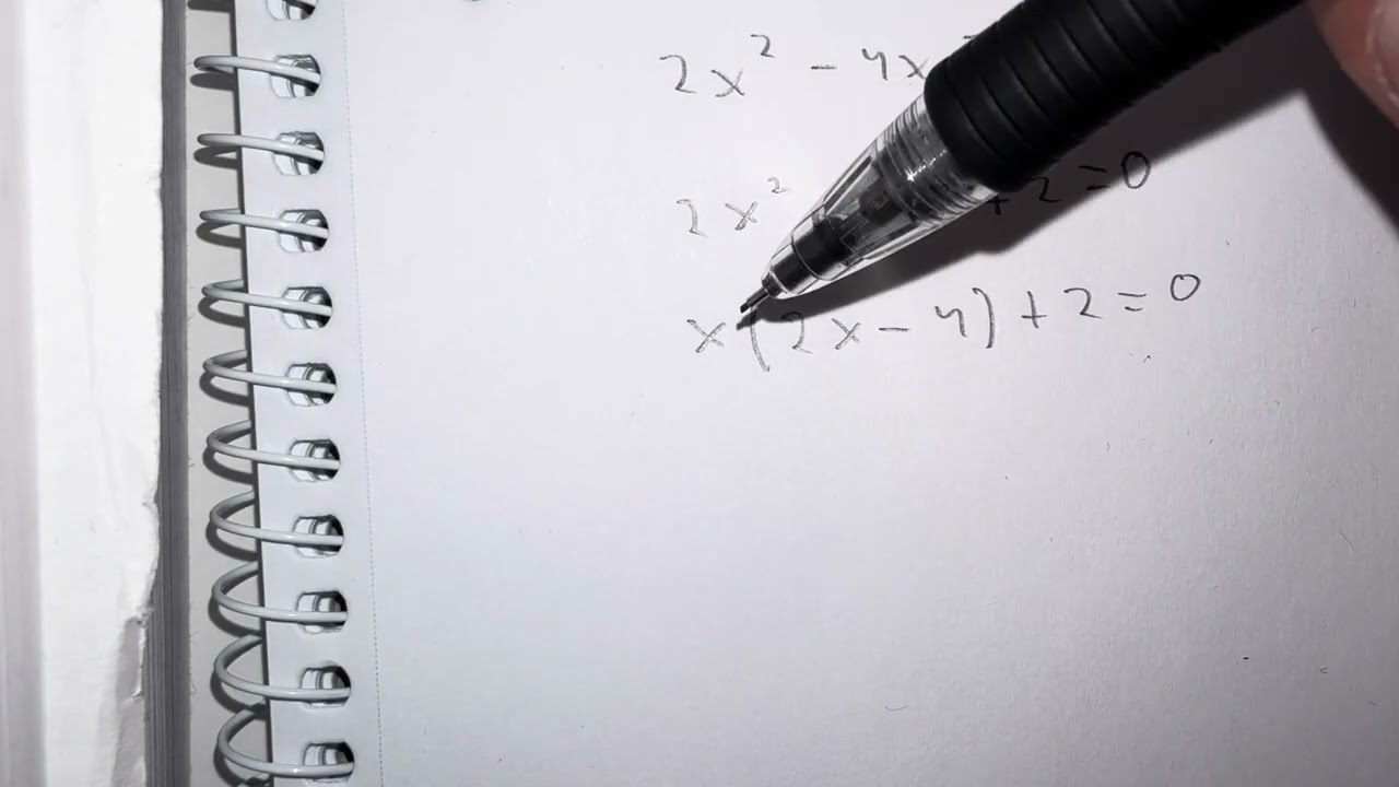 How to solve quadratic equations (norsk)