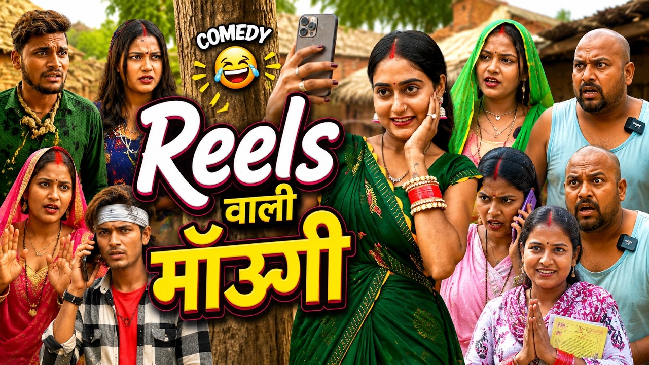 Reels वाली मॉउगी | Reels Wali Maougi  Comedy Video 2026  Hansi Mahal Nikesh Vines  #Kabutri Comedy