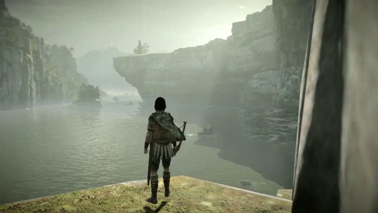 Shadow of the Colossus PS4 - Exploring some rocks at G2