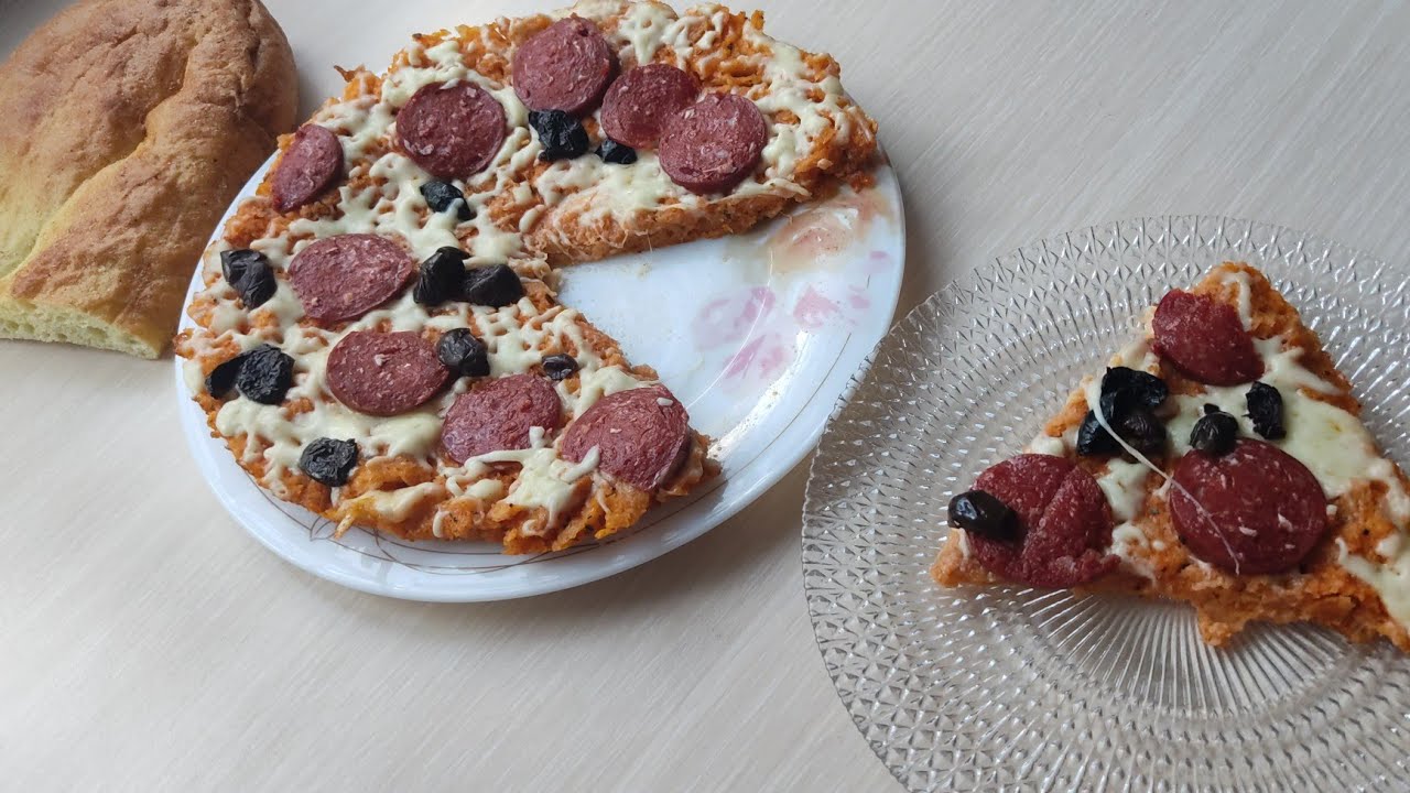 BAYAT EKMEKTEN TAVADA PİZZA YAPIMI🍕👍