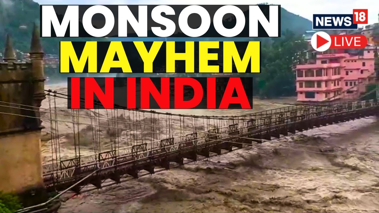 Rain News Today LIVE | Rain Fury Continues In North India | North India Rain News | English News