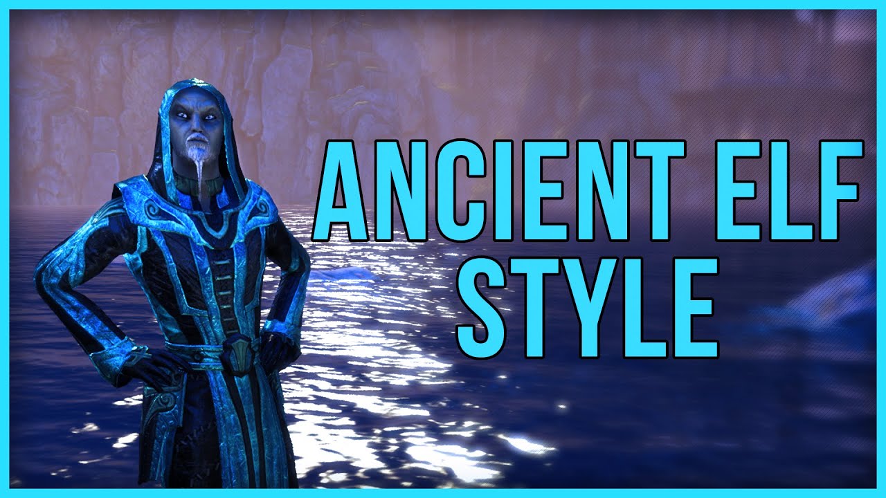 ESO Ancient Elf Style - Showcase of the Ancient Elf Motif in The Elder Scrolls Online