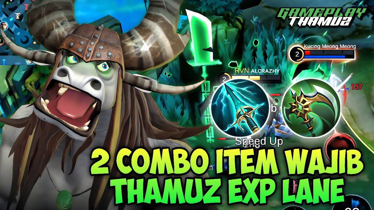 TIPS LAWAN BENEDETTA DI EXP LANE ‼️GAMEPLAY TOP GLOBAL THAMUZ - Mobile Legends