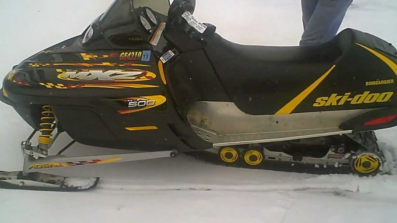 For Sale 2002 Ski Doo MXZ 500 with 1621 Original Miles NICE!!