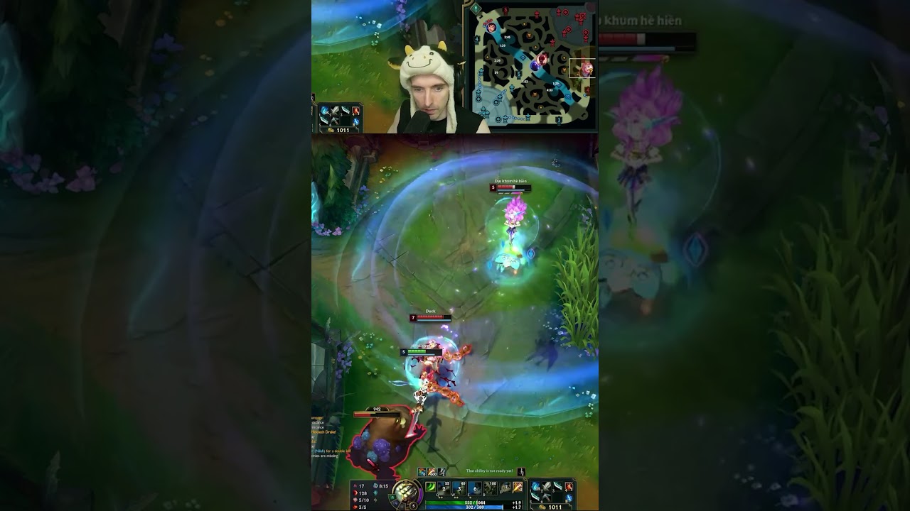 Proving once again Master Yi takes quick thinking AND skills! #leagueoflegends