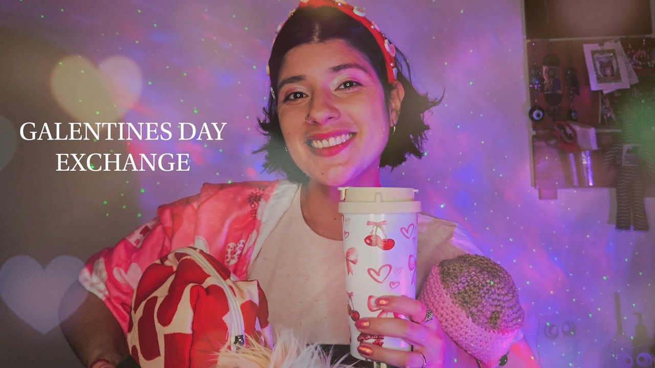 ASMR GALENTINES DAY UNBOXING WITH @Angelonmyshoulder