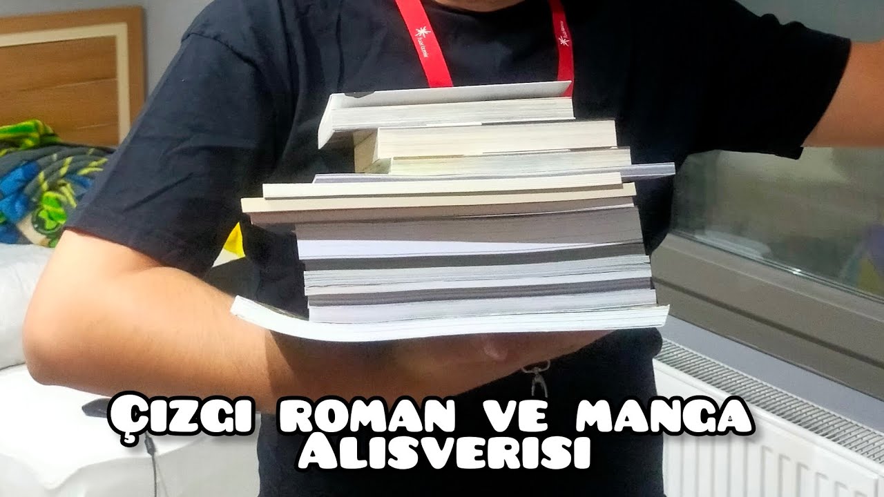 İzmir Kitap Fuarı Çizgi Roman Ve Manga Alışverişi ( 2000 TL + )