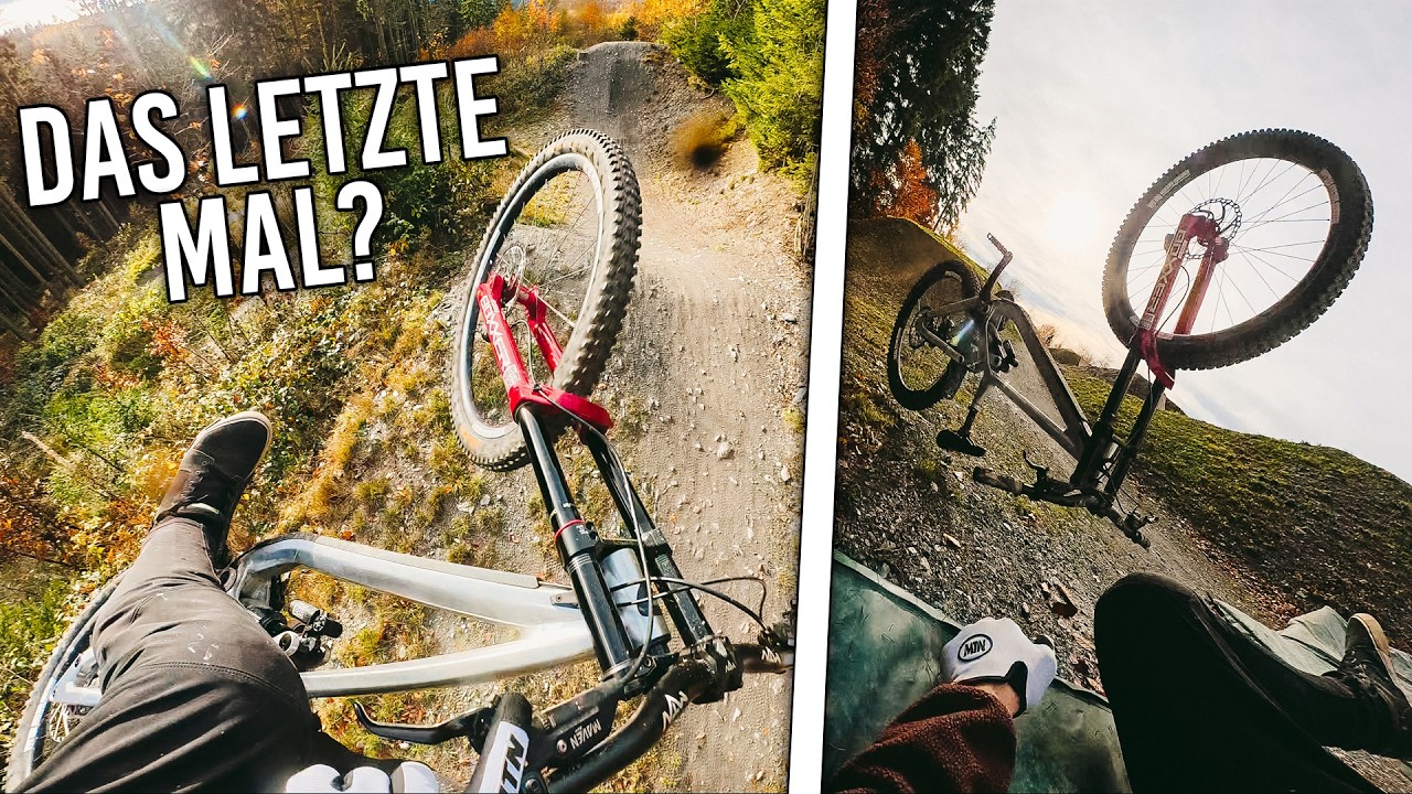 Zum letzten mal BIKEPARK? Downhill Mountain Biking Schöneck