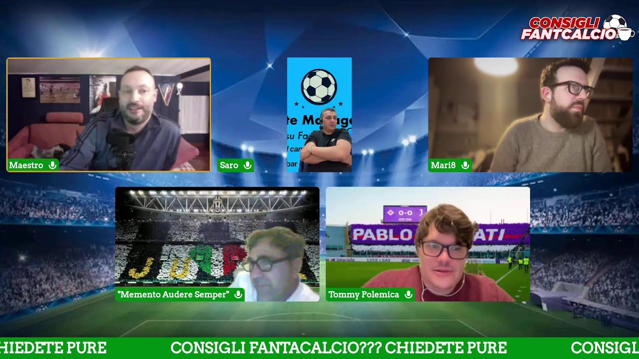 CONSIGLI FANTACALCIO, RISPONDIAMO A TUTTI...