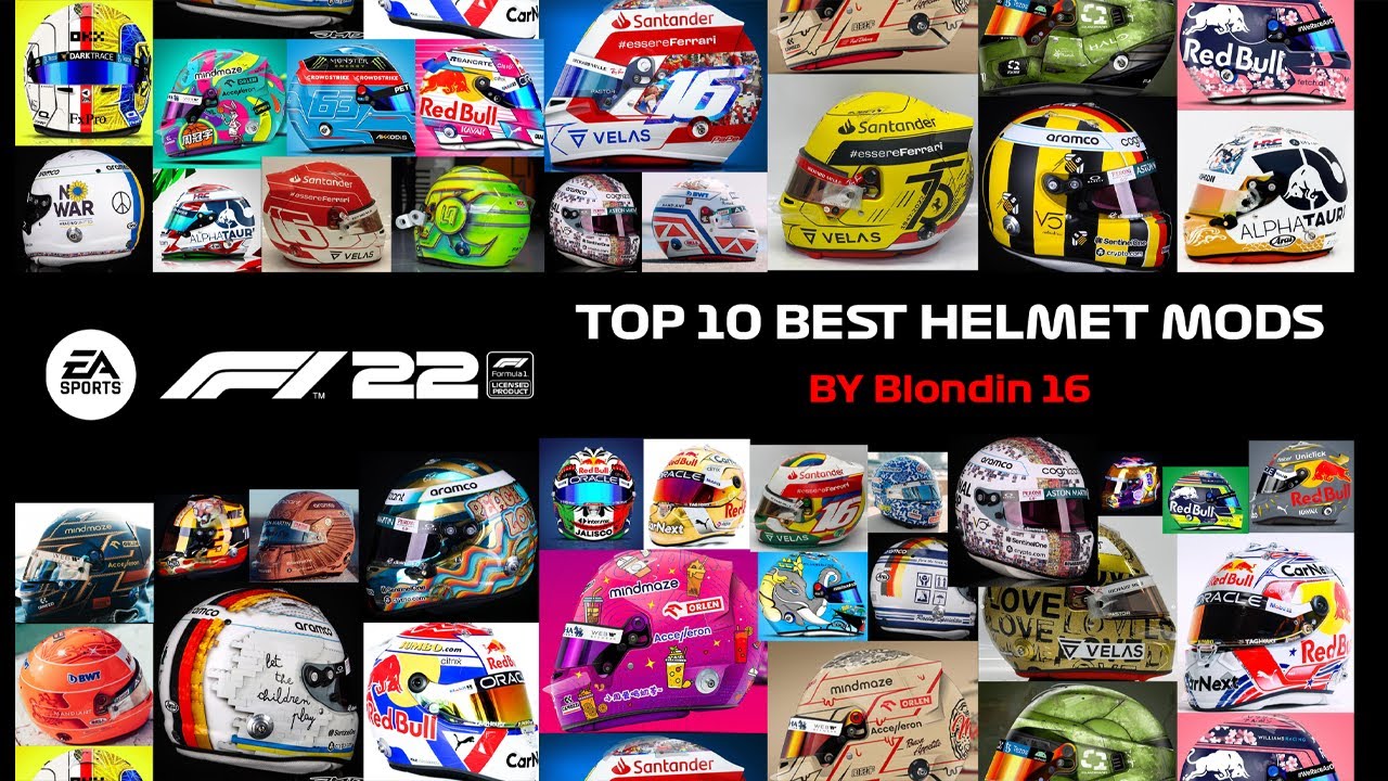 TOP 10 Best Helmet mods F1 22