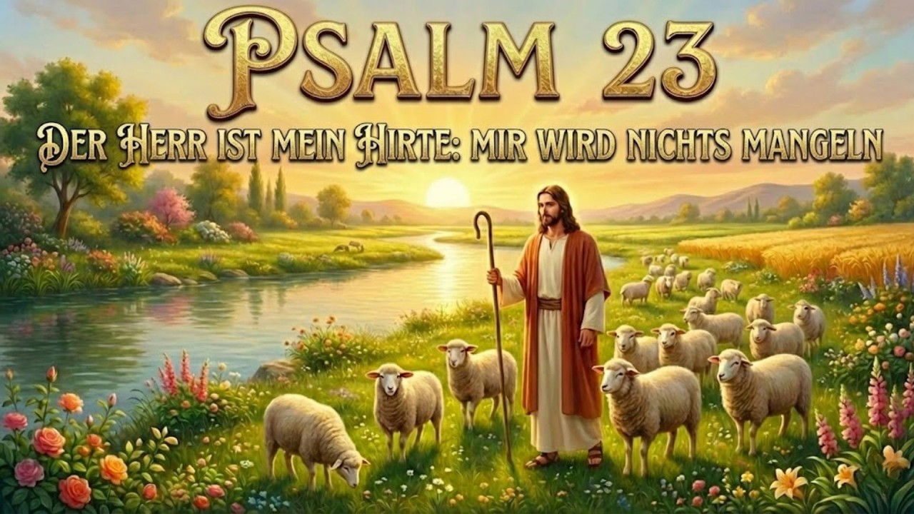 PSALM 23 mit Morgengebet | Der Herr ist mein Hirte, mir wird nichts mangeln 🙏