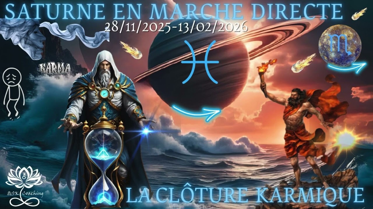 SATURNE DIRECT POISSONS: LA CLOTURE KARMIQUE