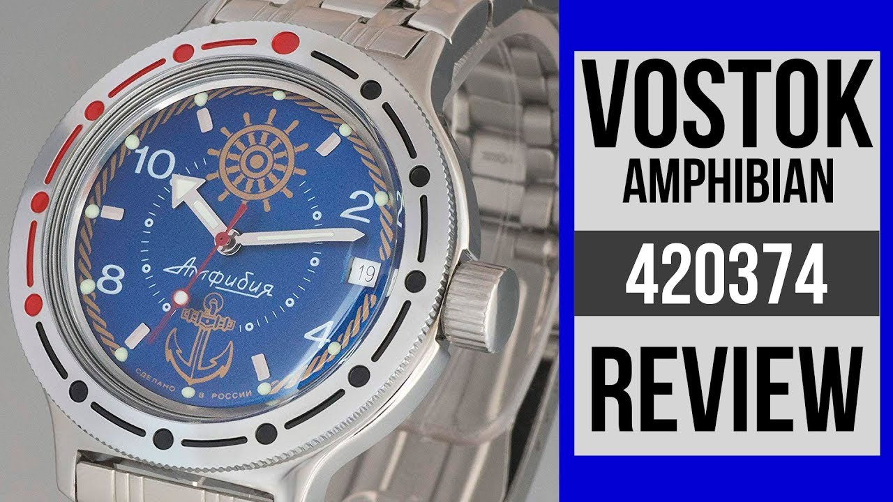 Vostok Amphibian Zissou Watch Review 420374