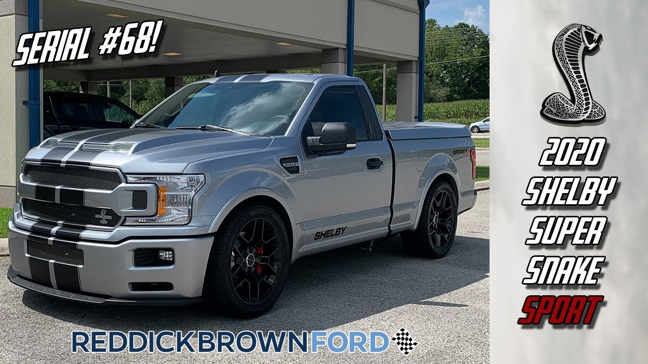 2020 Shelby Super Snake Sport #68! | Ingot Silver | Available here at Reddick Brown Ford!
