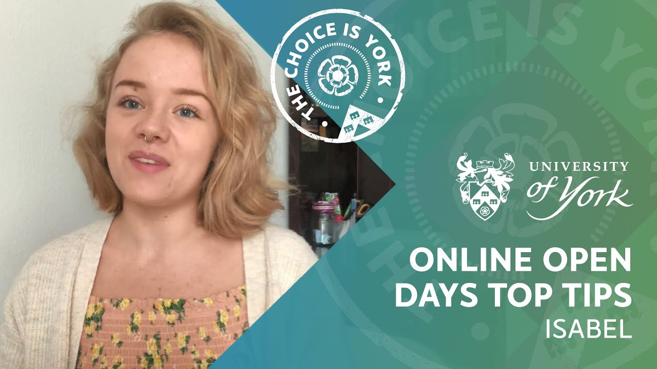 Online Open Days top tips