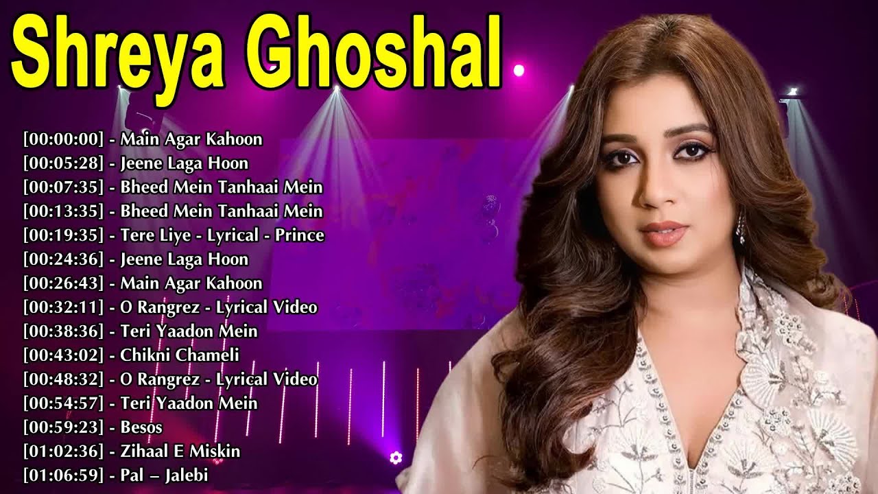 Shreya Ghoshal - Mood-Lifting Feel-Good Songs