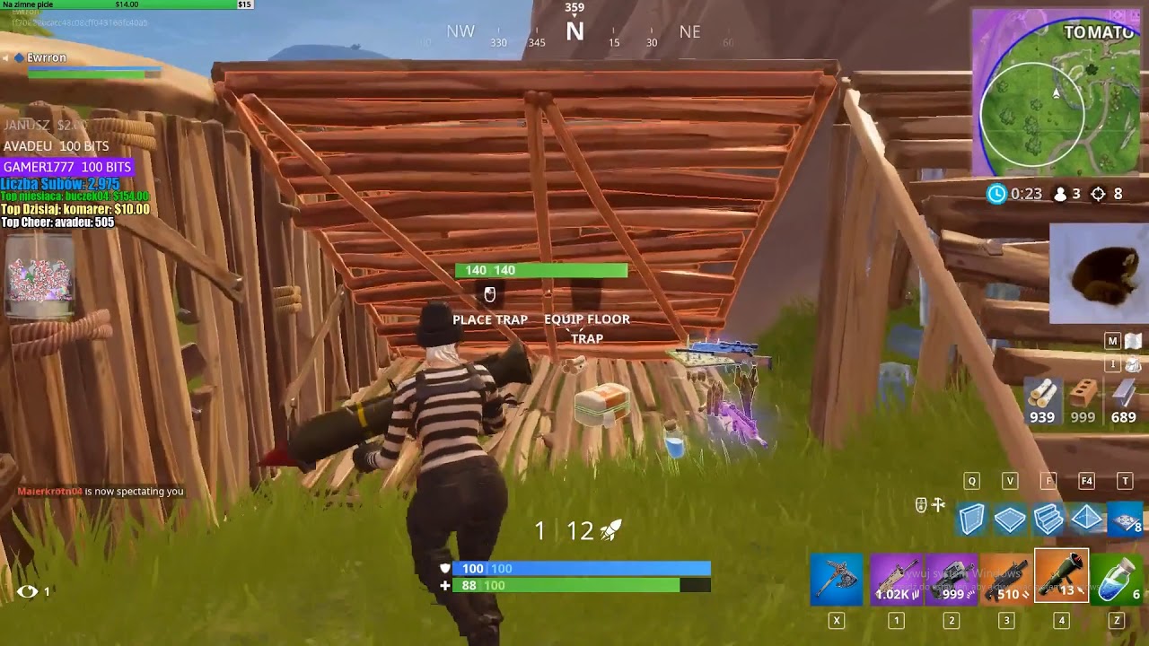 Fortnite Funny Moments-ewrron 7kili w 10s   [ewrron,leh,hycel]