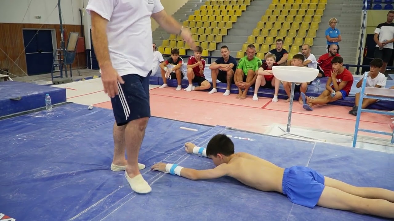 EUROPEAN GYMNASTICS MAG JUNIOR TRAINING CAMP THESSALONIKI 2024 - RINGS - part two
