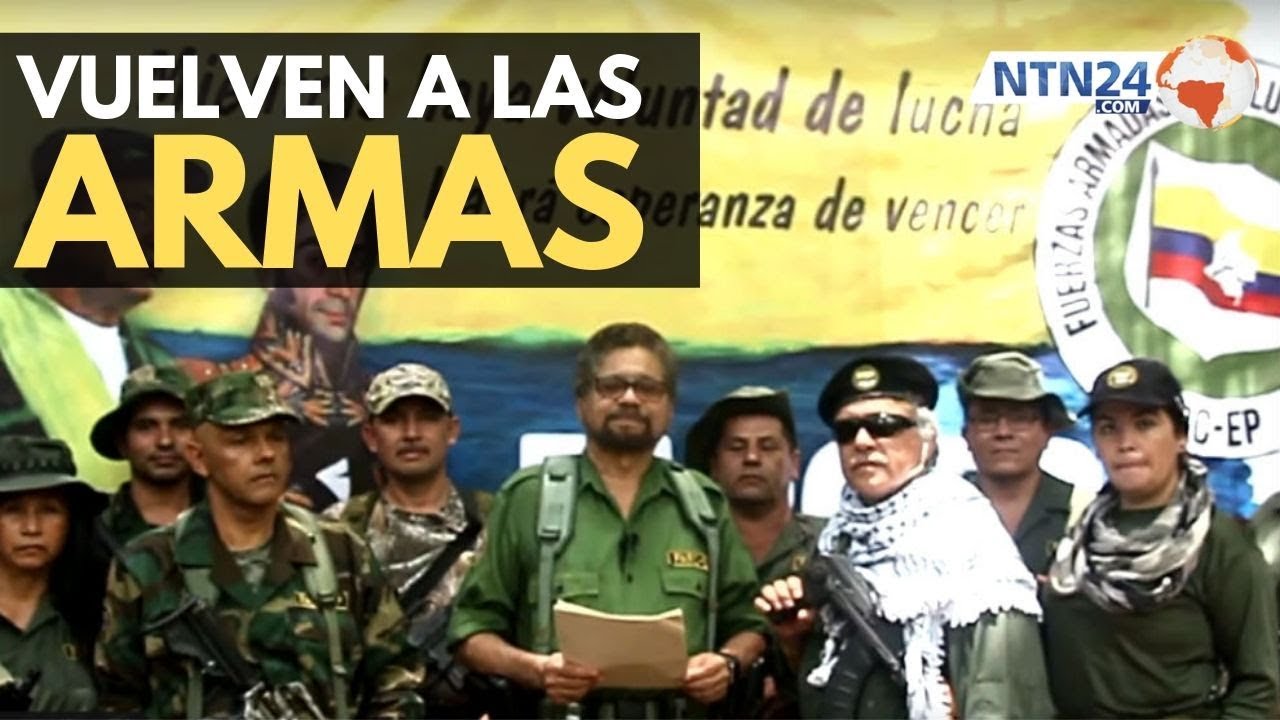 Iv&aacute;n M&aacute;rquez, Santrich y El Paisa anuncian que retoman las armas