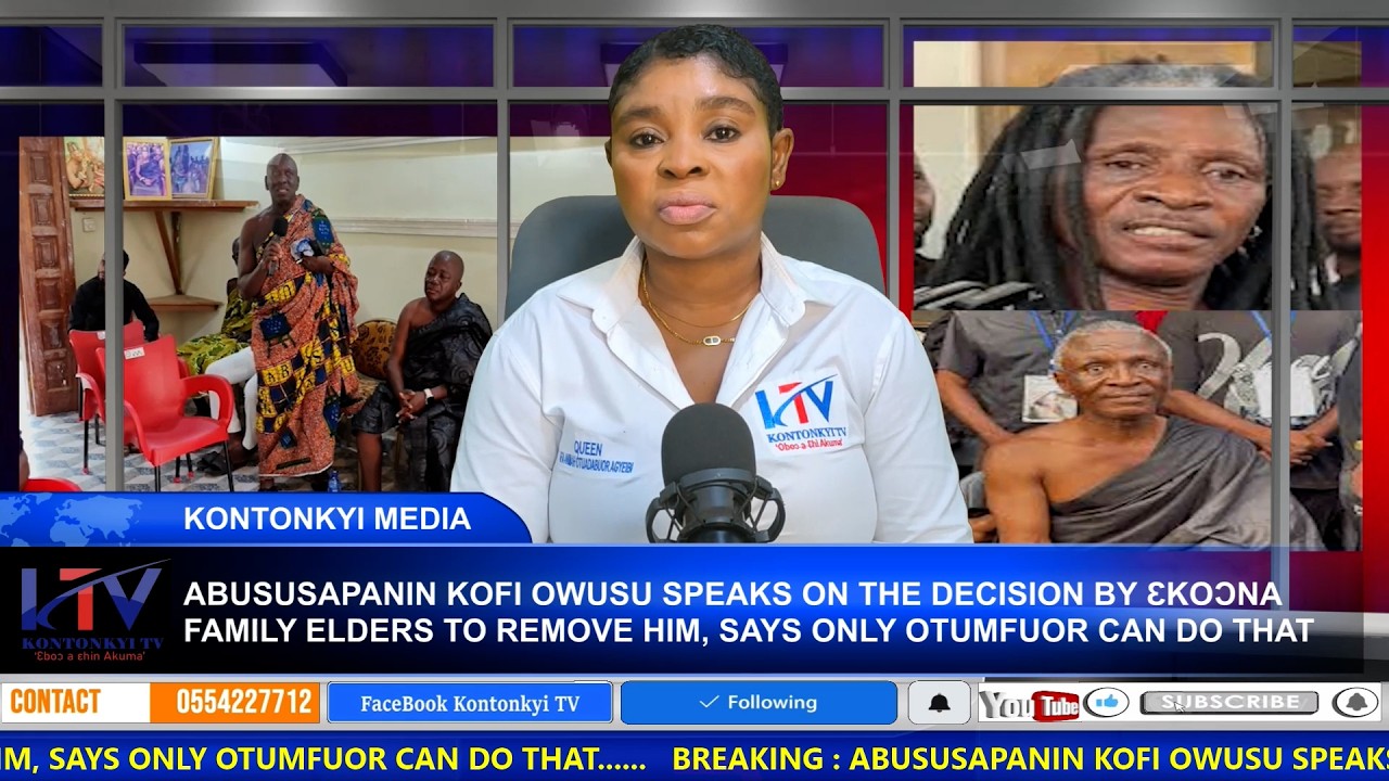 HE@T; THE QUEEN F!RE$: DL ABUSUAPANIN SPEAKS, AFTER FAMILY ELDERS DECIDED TO REMOVE HIM