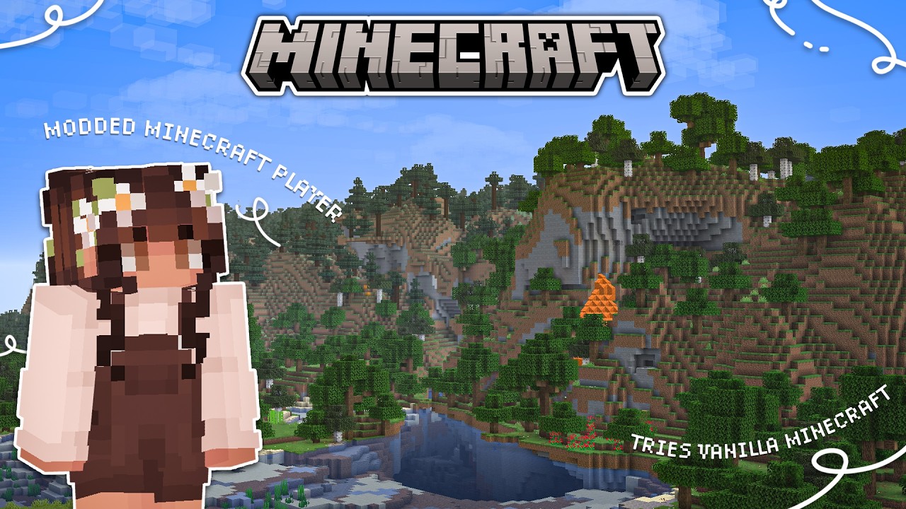 A Break From Modded Minecraft | A Relaxing Vanilla Minecraft Longplay (with commentary) ☕