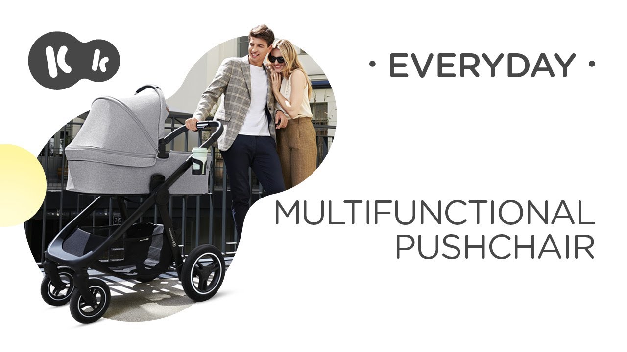 Kinderkraft EVERYDAY 2-in-1pushchair | With accessories