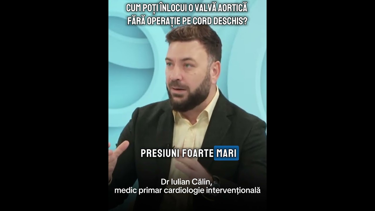 CUM POȚI &Icirc;NLOCUI O VALVĂ AORTICĂ FĂRĂ O OPERAȚIE PE CORD DESCHIS? #2siunsfert