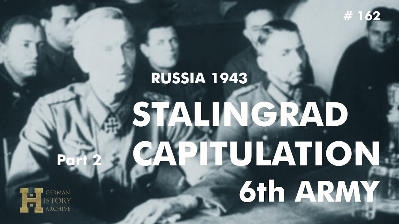 162 #Russia 1943 ▶ Battle of Stalingrad Capitulation (2/2) General Paulus 6th Army (Jan-Feb 43)