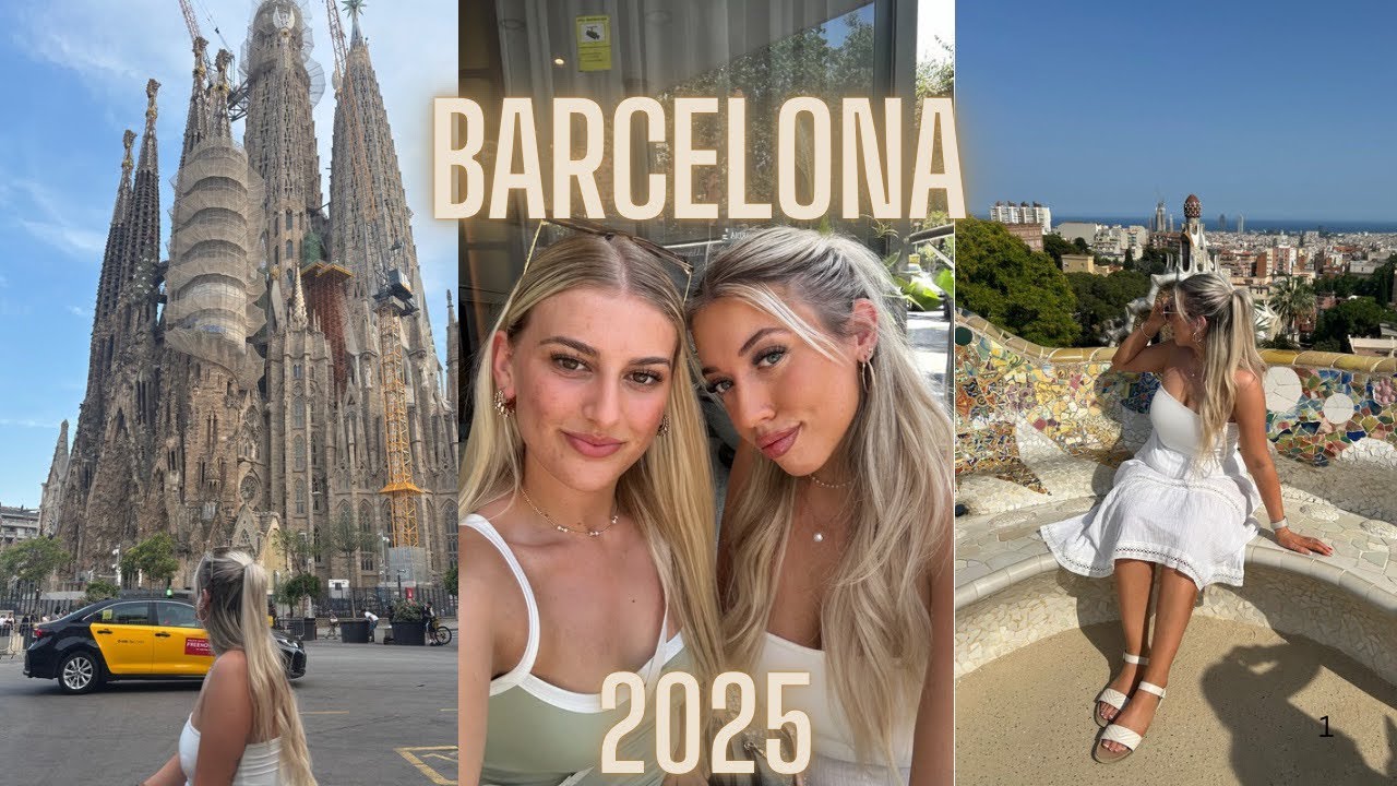 Barcelona - GIRLS TRIP - Vlog 2025