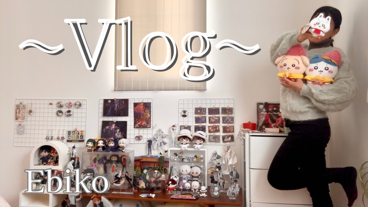 🍜オタクVLOG🍜 ちいかわ松屋コラボ初日に行ったのに😭💔ちいかわラーメン豚に初潜入💖チェンソーマンカード、ヒロアカケース、ランダムを楽しむ多趣味オタク🥳名古屋栄でオタ活🚶