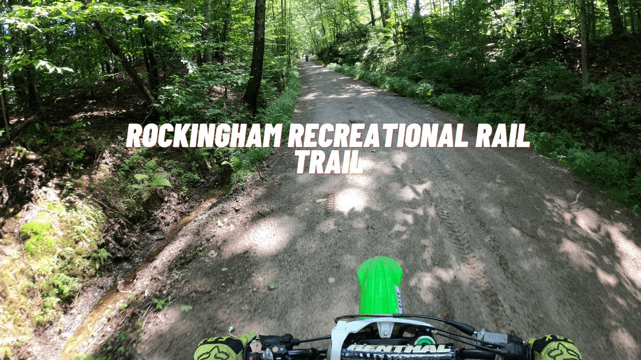 Dirt bike riding at Rockingham Recreational Trail in NH. ( 2016 KX 250f)