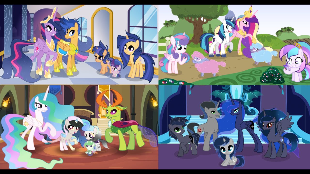 MLP  [Next Gen]  Royal families   (Tribute)