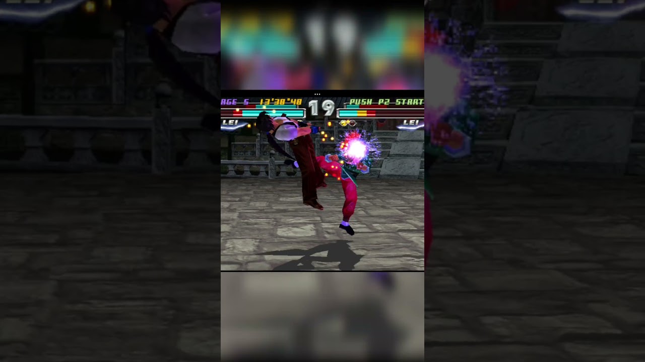 Tekken Tag Tournament - Gun Jack & Lei Wolung Vs Julia & Lei Wolung #shorts