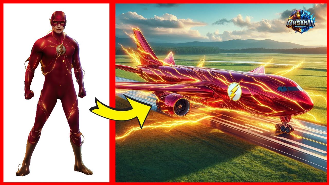 Superheroes but CARGO PLANE🛩🔥All character Marvel &DC 