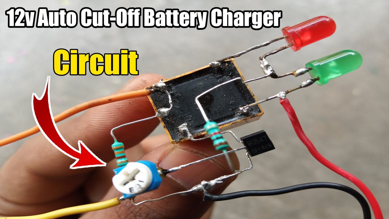 Auto Cut Off Battery Charger with Charging Protection | Battery Charger with Full Charge Indicator